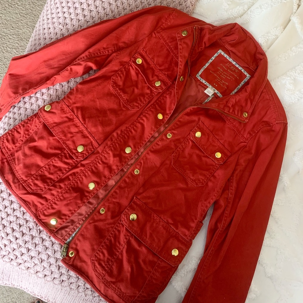 J. Crew Utility Jacket - size small